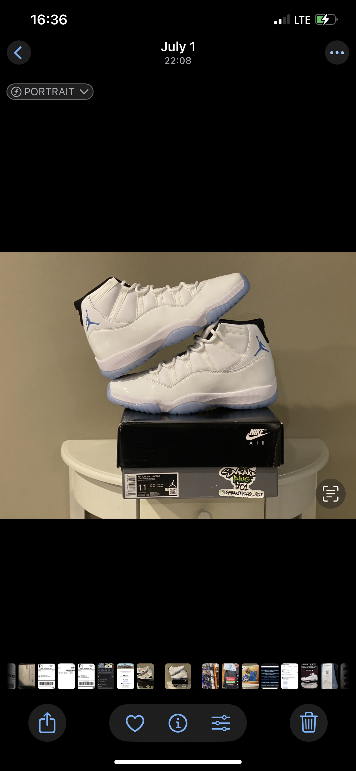 featured image for Jordan 11 Legend Blue