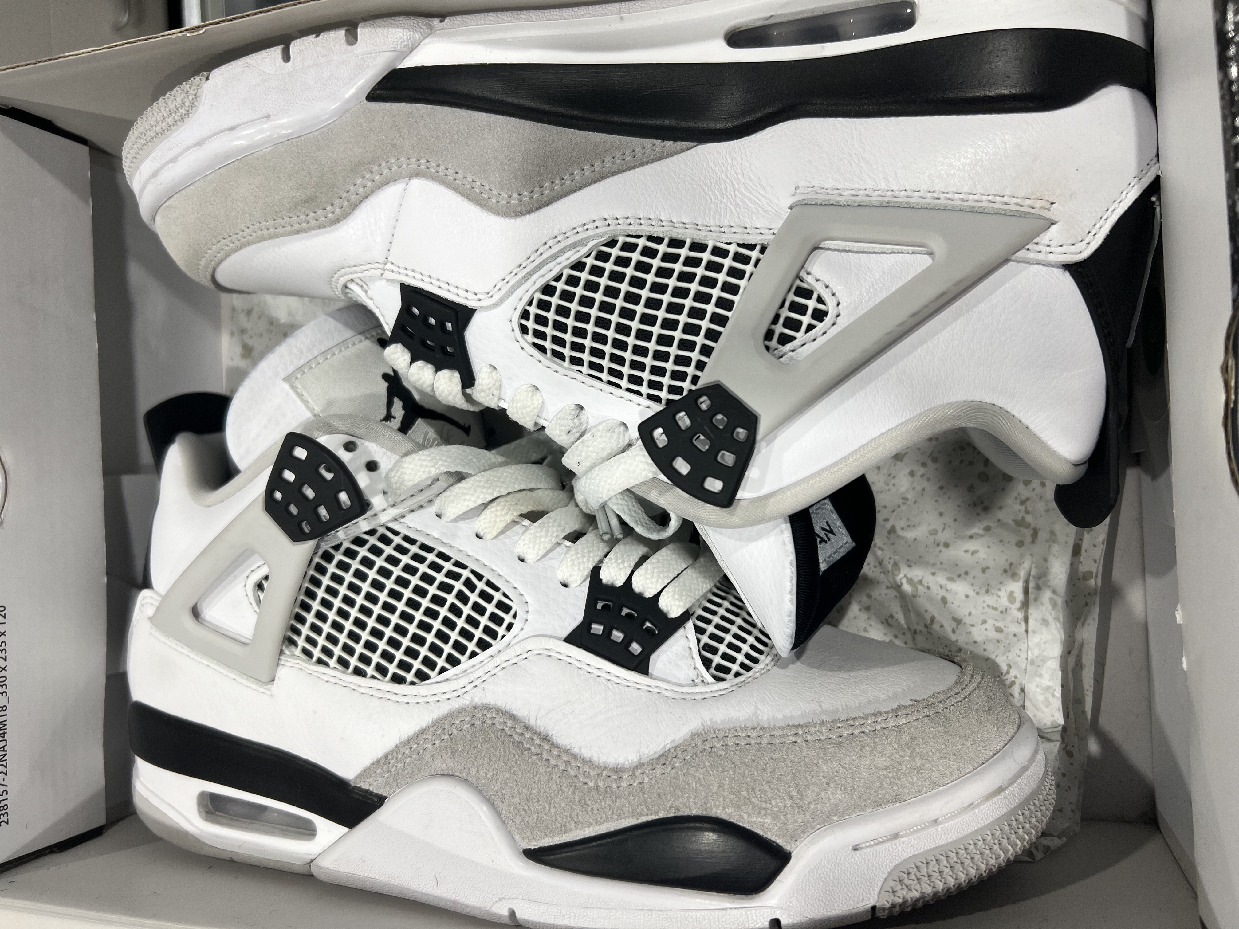Jordan 4 Military Black With Box Dype | Detailed Sneaker Legit Checks main image 2